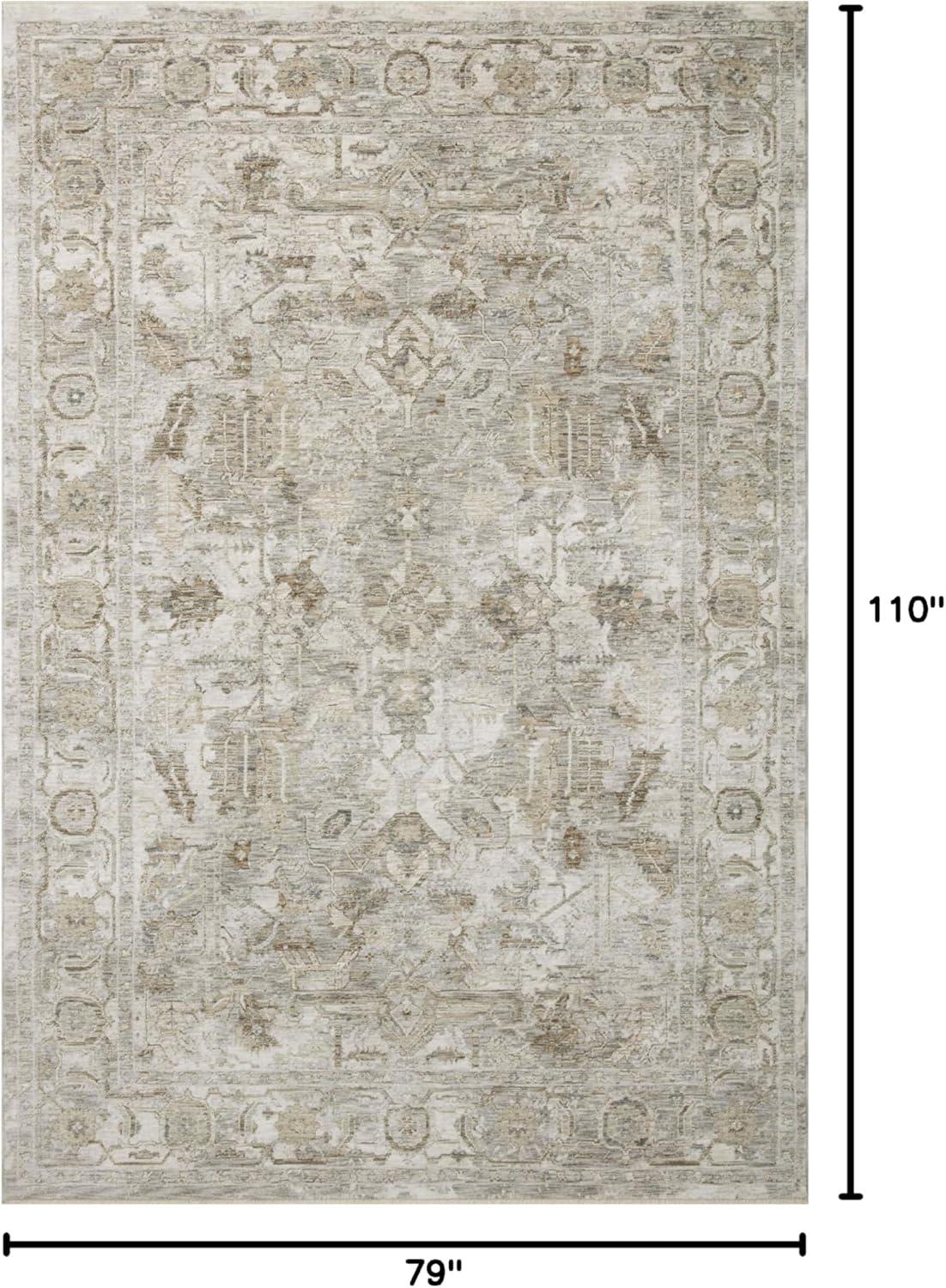 Amber Lewis x Loloi Amber Lewis x Loloi Honora Grey / Taupe Area Rug
