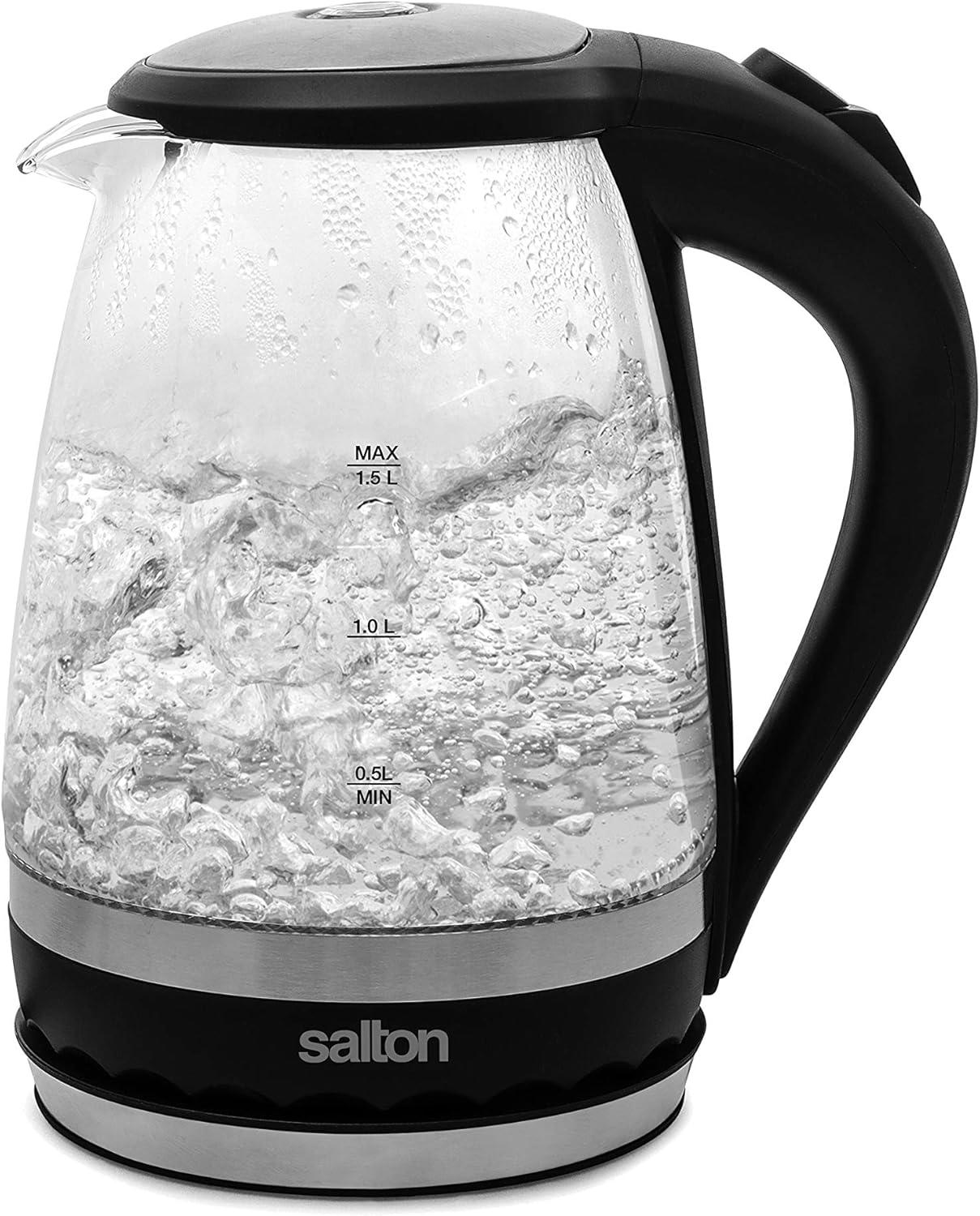 Salton Cordless Electric Glass Kettle