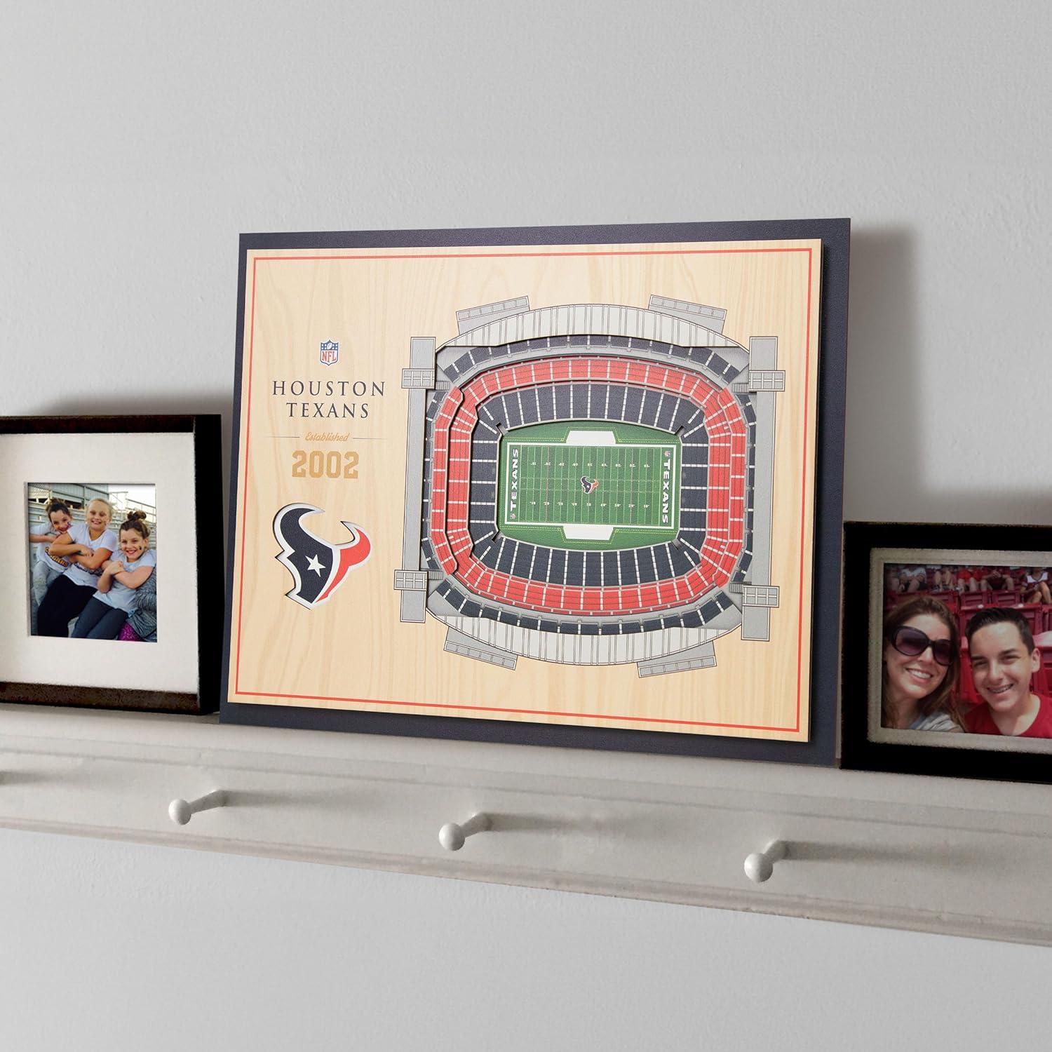 NFL 5-Layer Stadiumview Wall Art