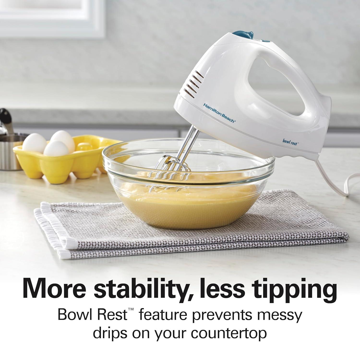 Hamilton Beach 62695V Hamilton Beach® Hand Mixer with Snap-on Case