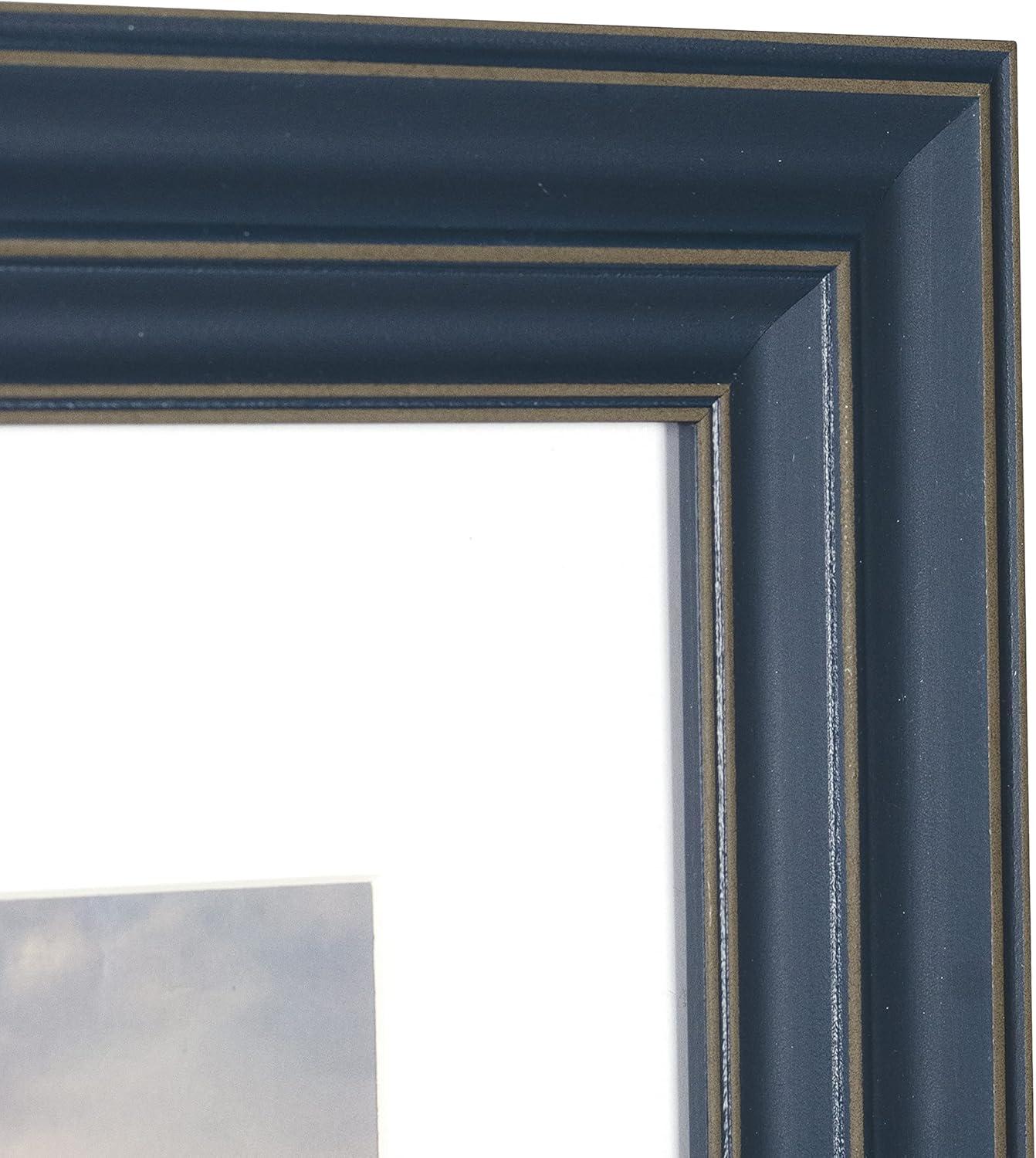 Indigo Picture Frame with Mat