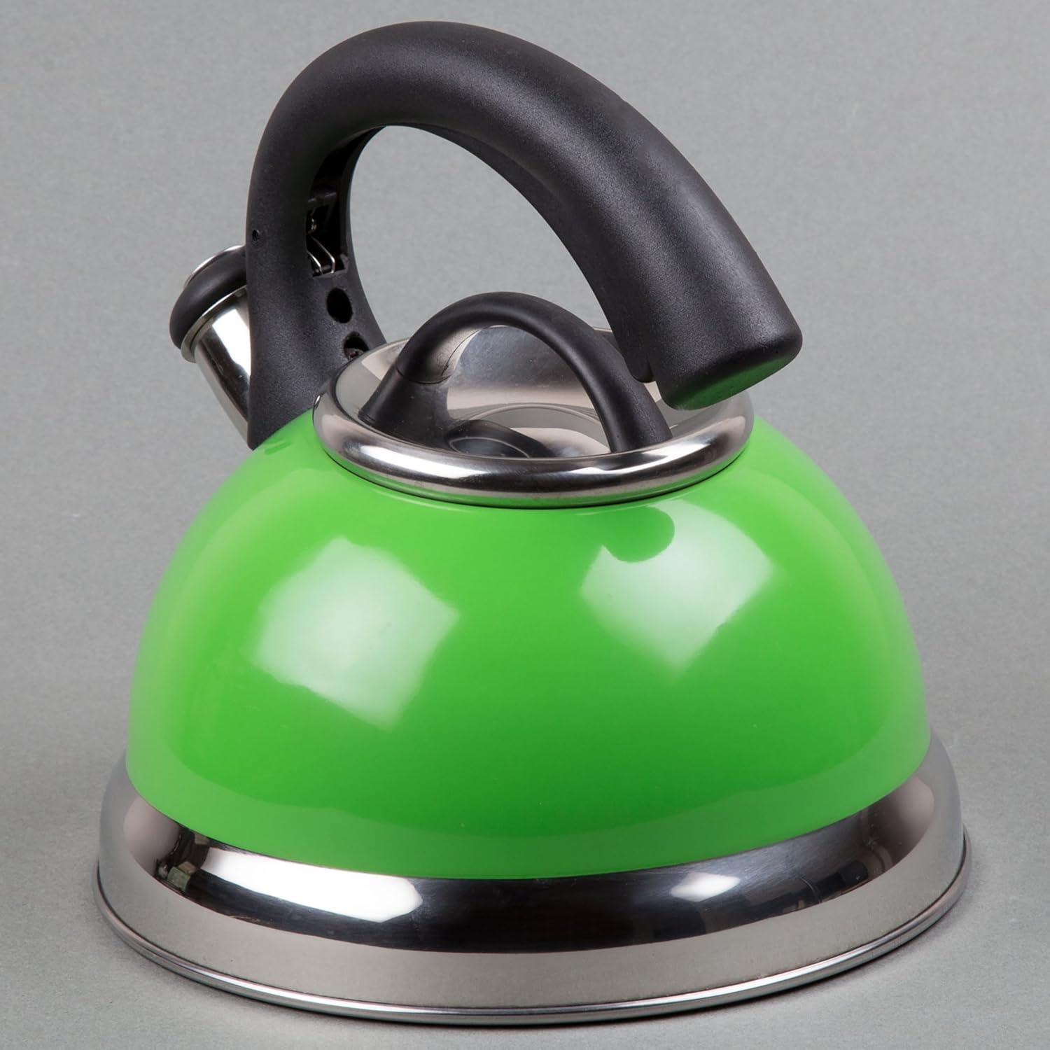 Creative Home Creative Home 2.6 Quarts Stainless Steel Whistling Stovetop Tea Kettle