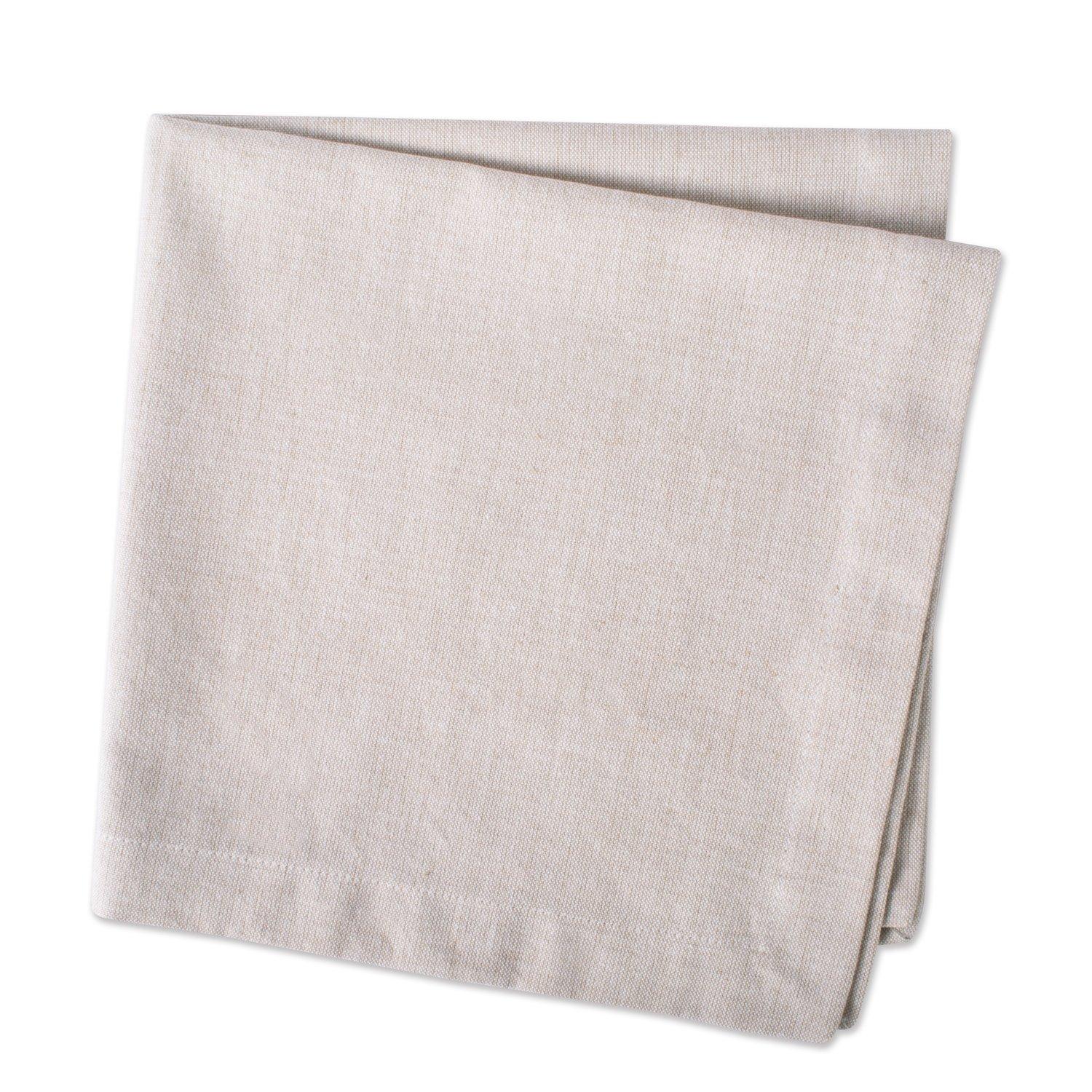 Design Imports Chambray Napkin Set 6 Piece, Natural, 20X20"