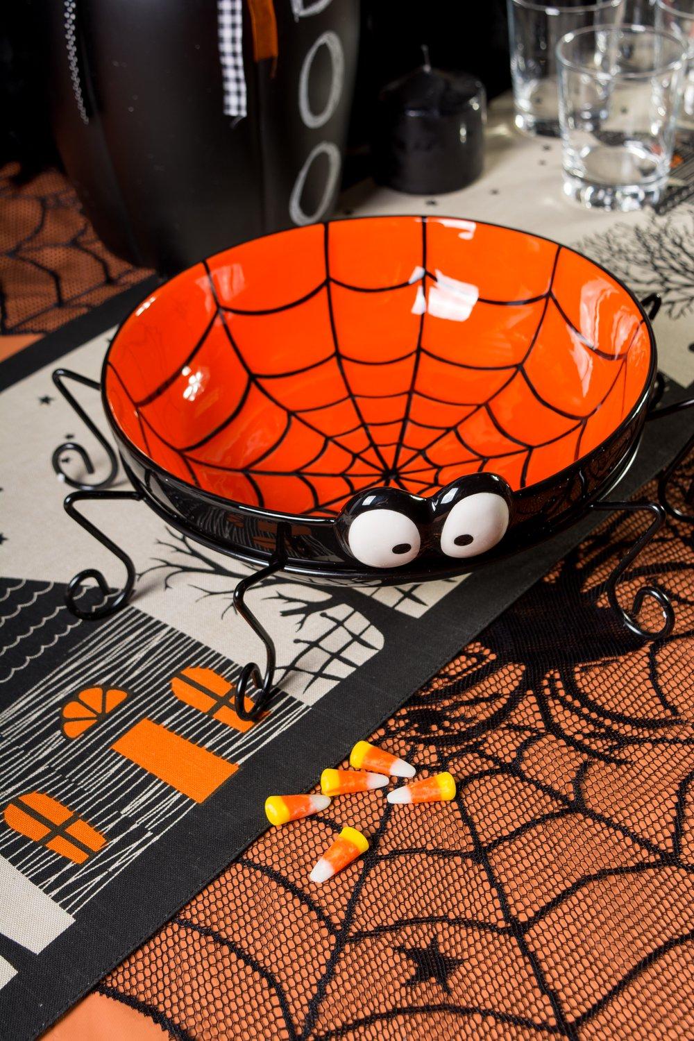 The Holiday Aisle® Turnage Haunted House Table Runner