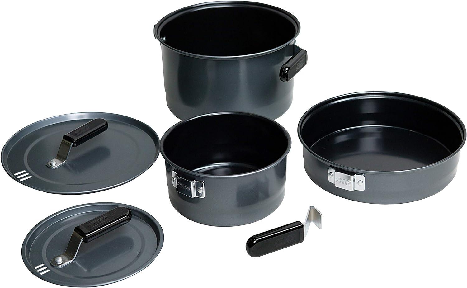 Coleman 6 Pieces Steel Camping Mess Kits