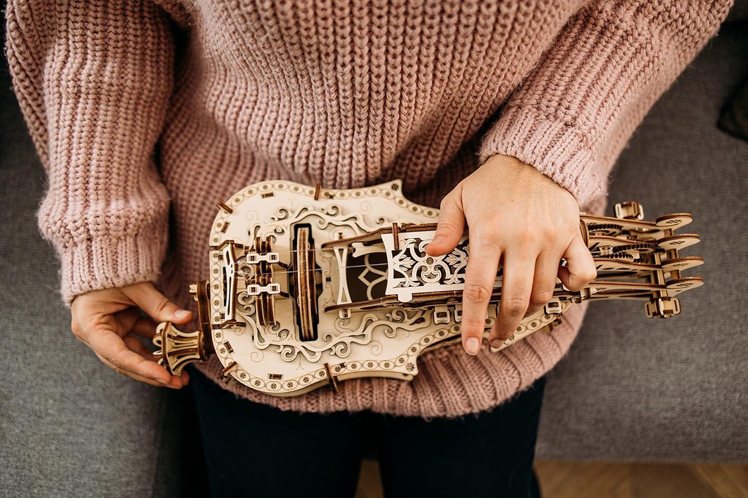 Wood Trick Wood Trick Lyra Da Vinci Wooden 3D Mechanical Model Kit Puzzle