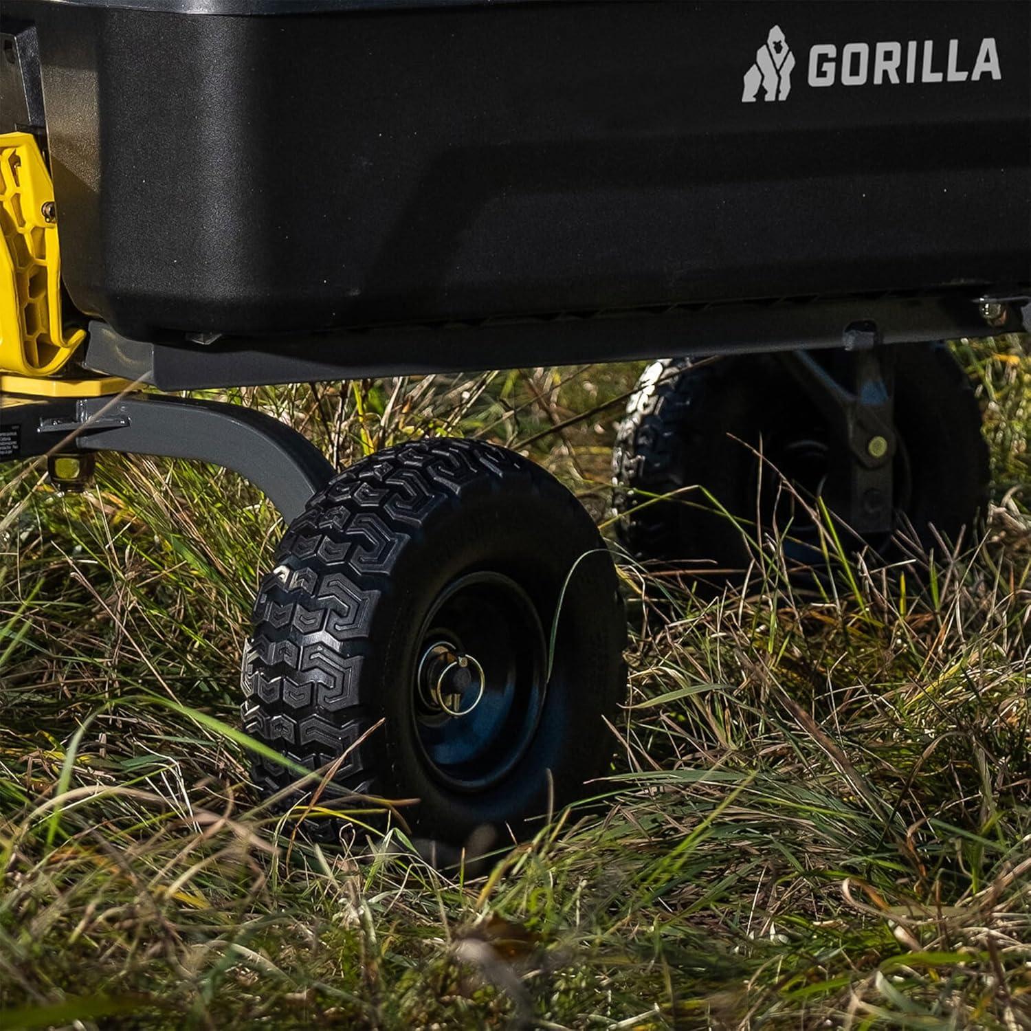 Gorilla Carts 13 Inch No Flat Replacement Tire for Utility Carts GCG-4, GCG-2140, GOR4PS, GOR400, GOR4G, GOR5, GOR800(B)-COM, GOR801, and GCG-900