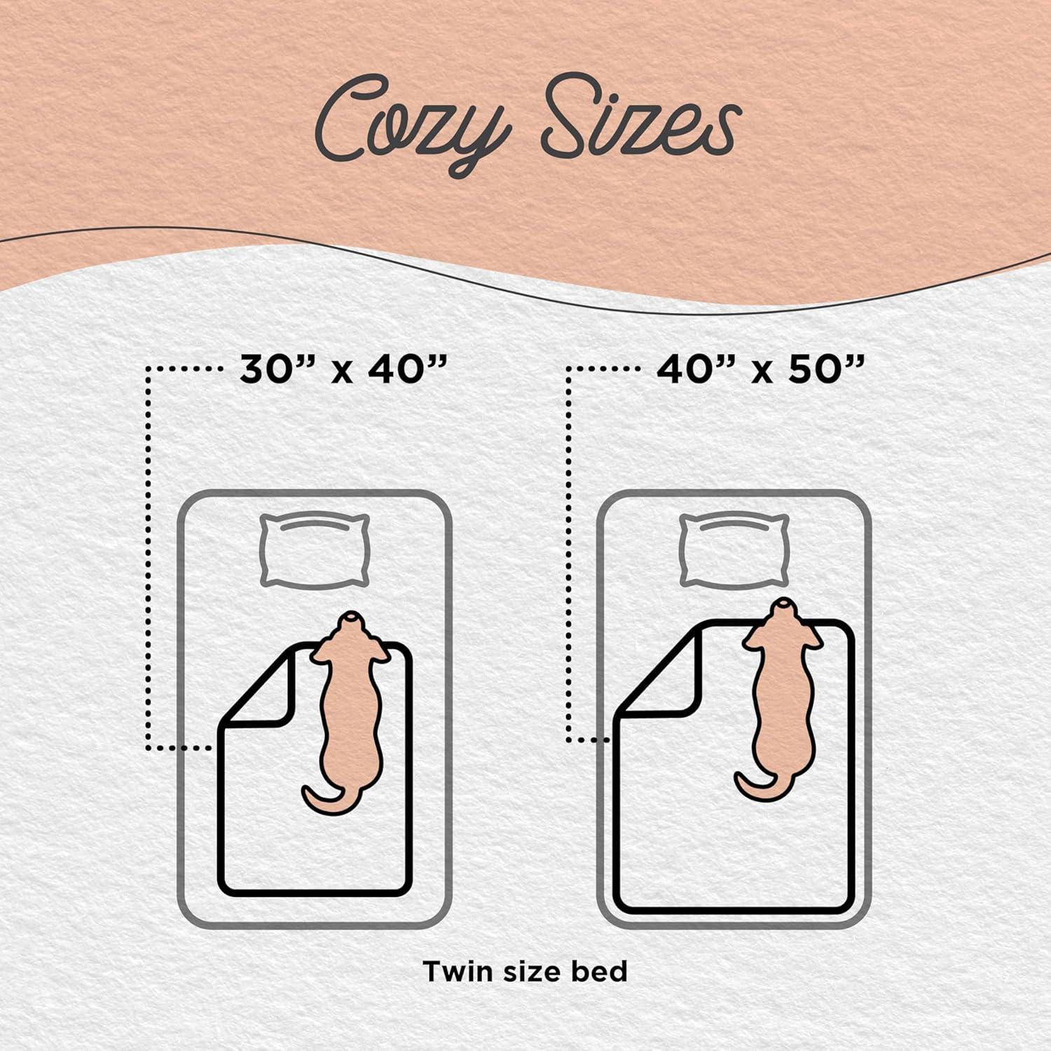 Best Friends By Sheri Best Friends by Sheri Calming Shag Fur Pet Throw Blanket