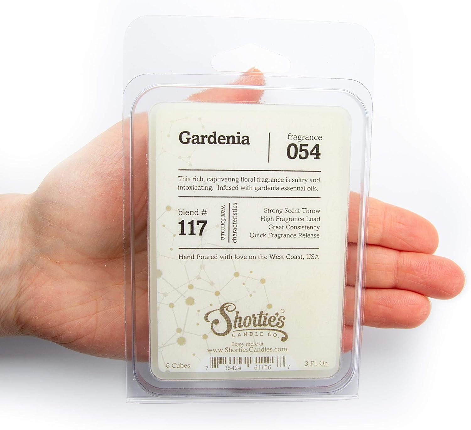 Pure Gardenia Wax Melts - Highly Scented + Essential & Natural Oils - Shortie's Candle Company