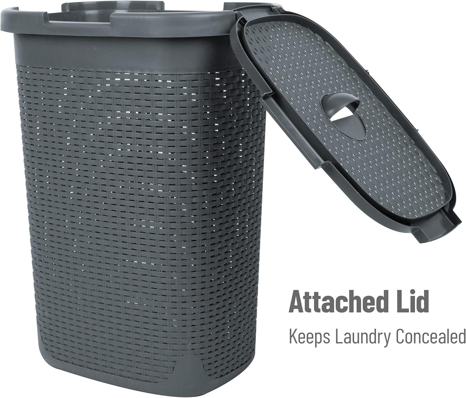 Mind Reader 60 Liter Laundry Basket