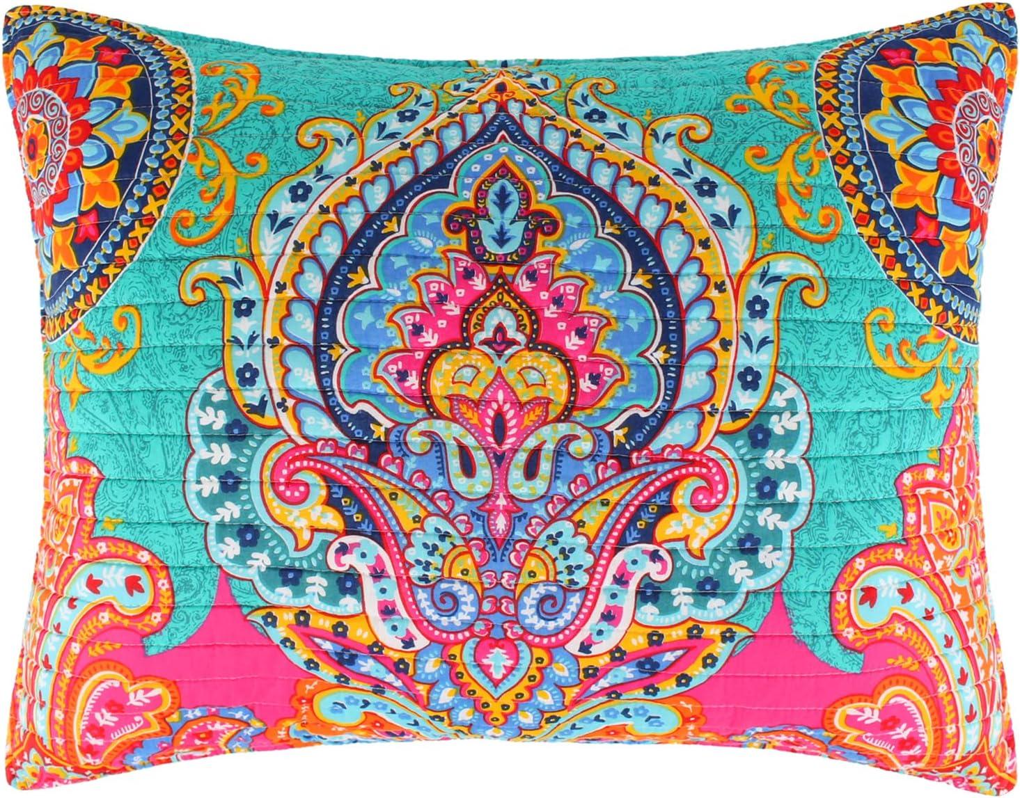 Fantasia Quilt Set - One Twin/Twin XL Quilt and One Standard Sham - Levtex Home