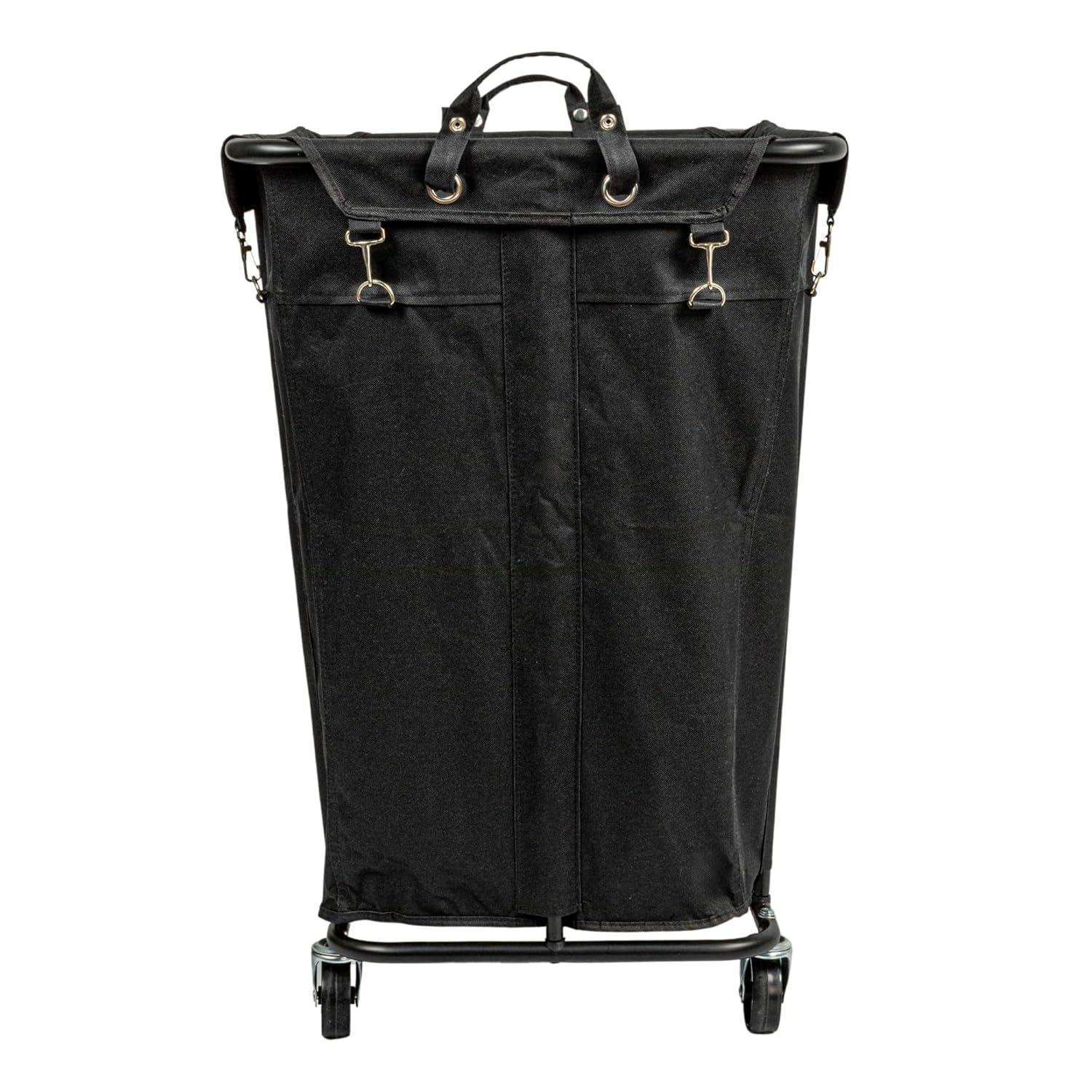 Household Essentials Rolling Laundry Hamper with Handles