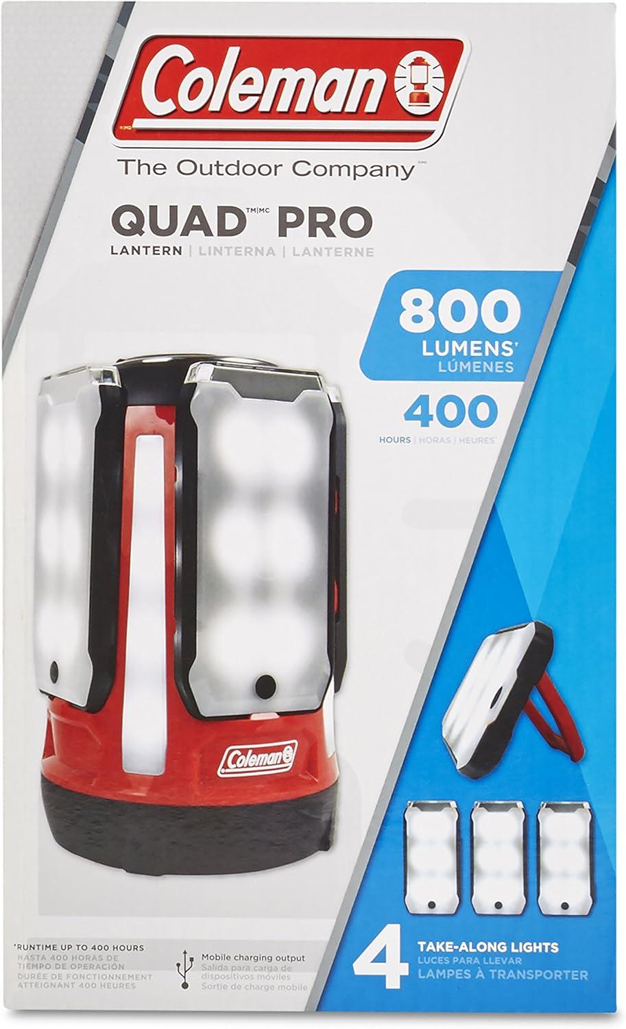 Coleman Quad® Pro 800L LED Lantern