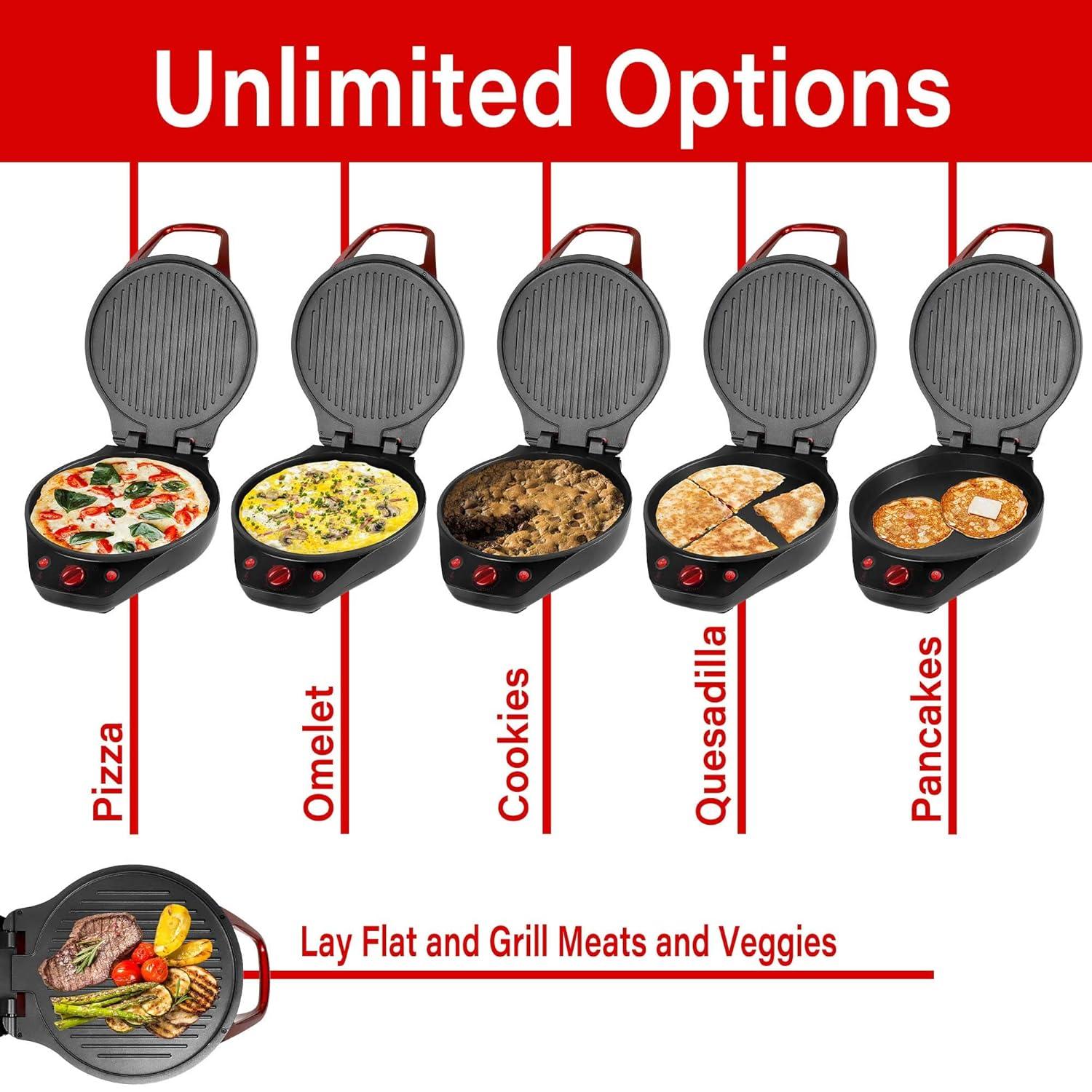 Brentwood Brentwood 12.5'' Non Stick Electric Grill with Lid