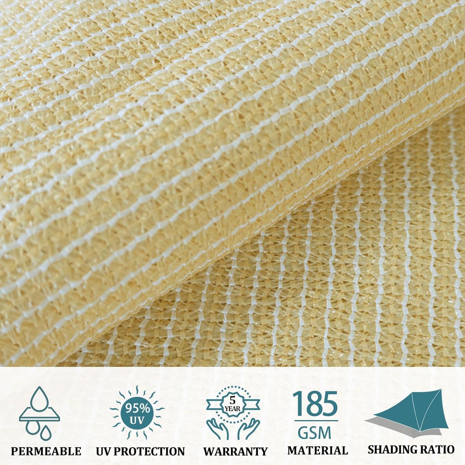 Backyard Expressions 12' Square Shade Sail