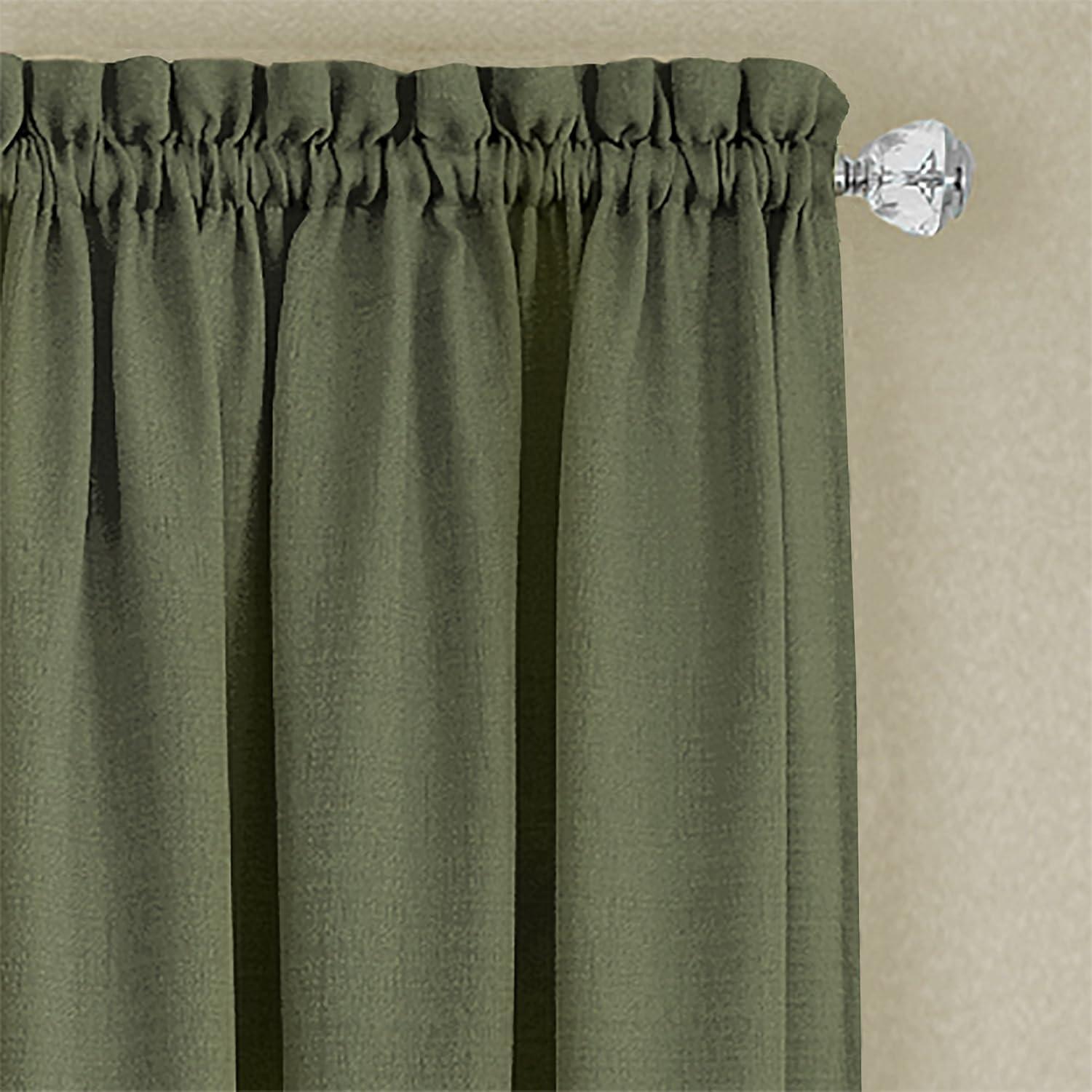 Achim Darcy Rod Pocket Window Curtain Panel