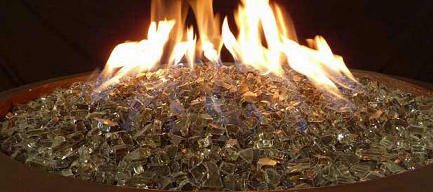 Symple Stuff 10 Lb. Fris Fire Glass
