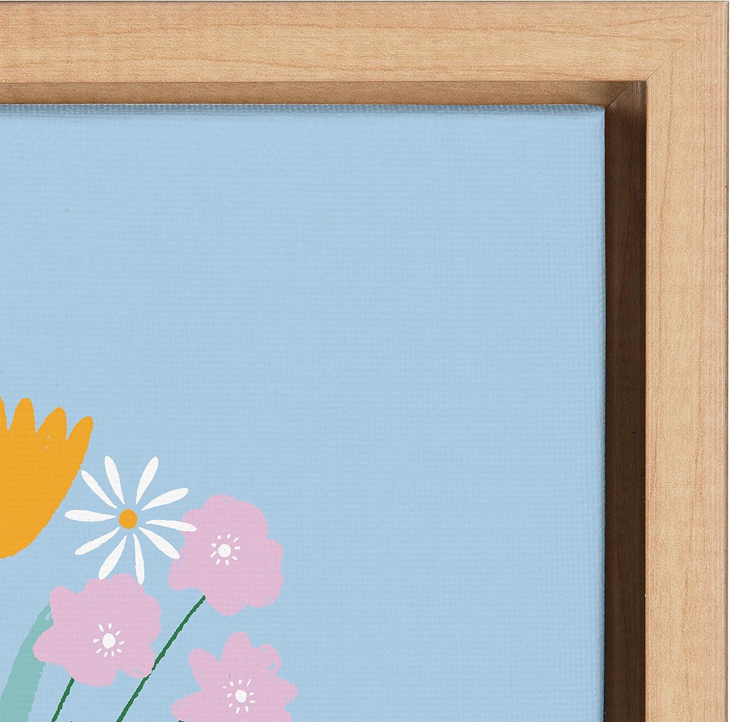 Kate and Laurel " Happy Flowers " by Duchess Plum (Aislinn Simmonds) Painting Print