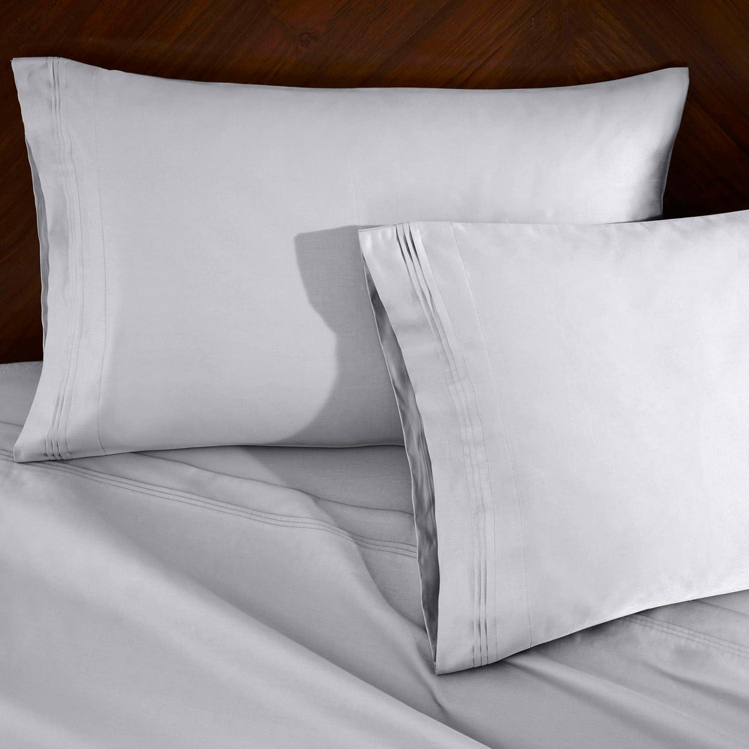 Superior Egyptian Cotton Deep Pocket Solid Luxury 1500 Thread Count Sheet Set
