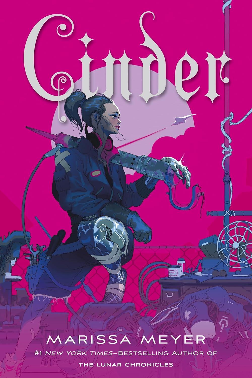 Cinder: Futuristic YA Fairytale Novel in Paperback