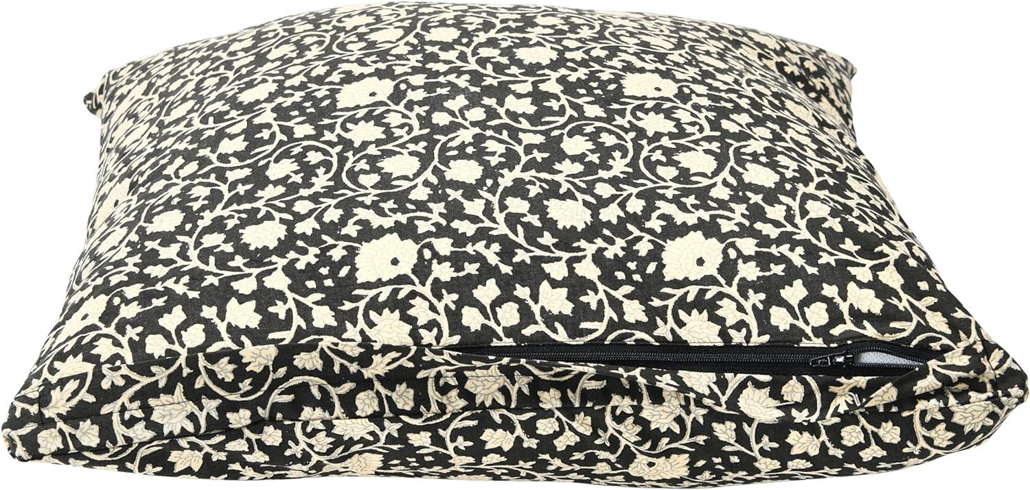 Emmett Floral Cotton Throw Pillow