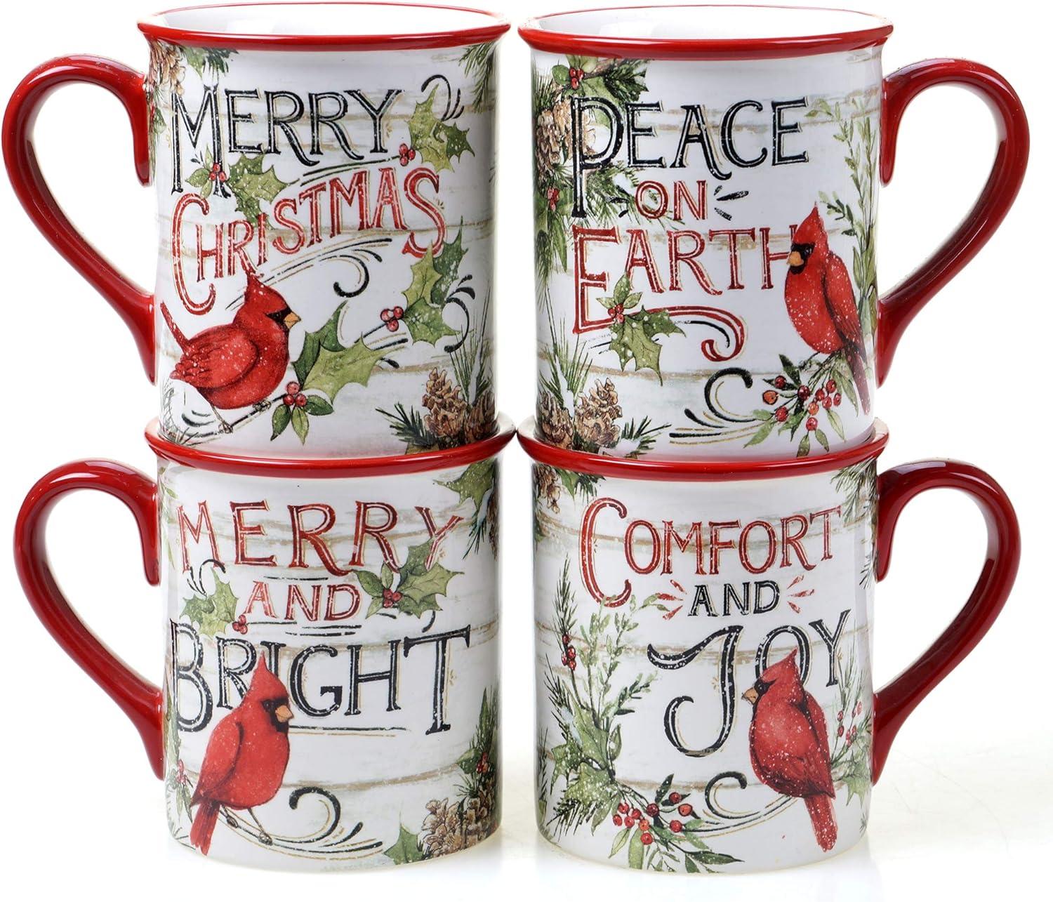 16pc Earthenware Evergreen Christmas Dinnerware Set - Certified International