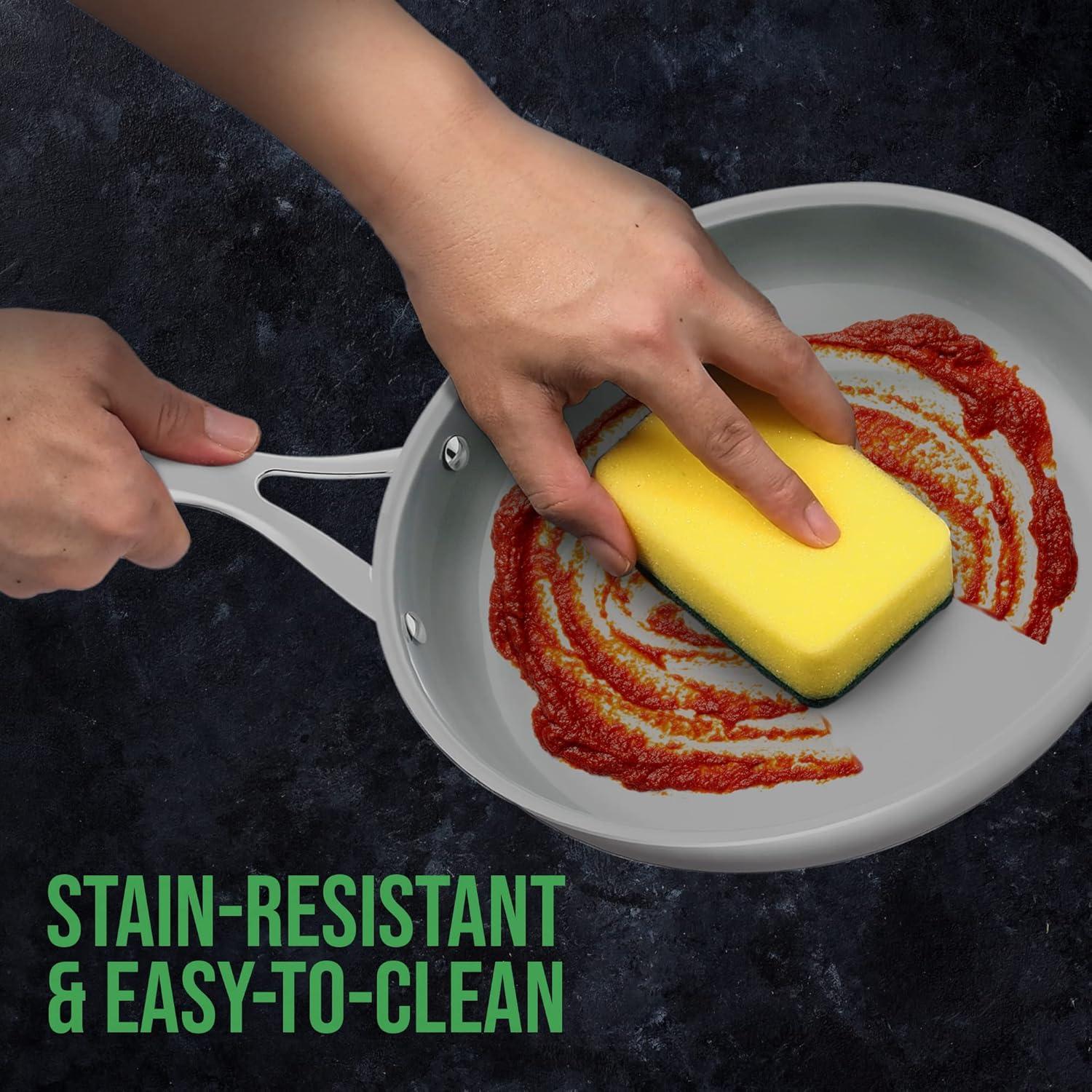 NutriChef NutriChef Stainless Steel Non-Stick Frying Pan