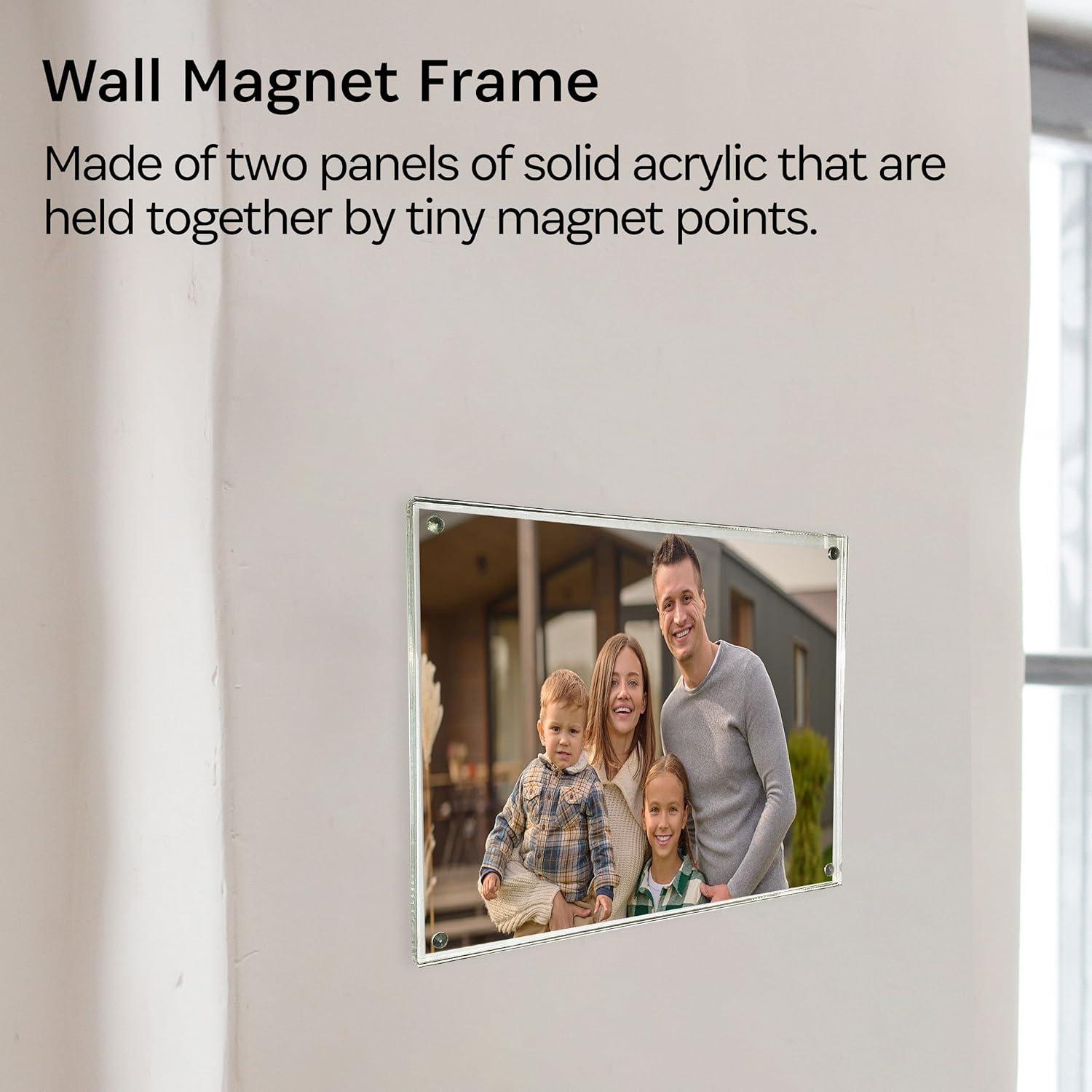 The MAGNET FRAME 6x8 5x7 Wall-Hanging Certificate style by Canetti - - 6x8