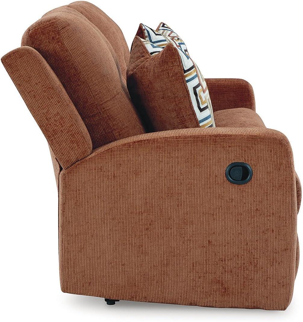 Signature Design by Ashley Danum Beige Reclining Sofa