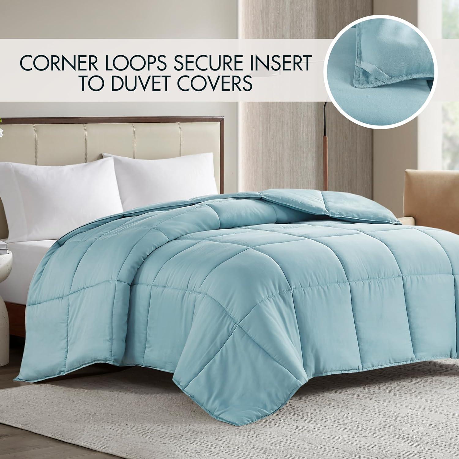 300 Thread Count Cotton Percale Luxury Down Alternative Comforter