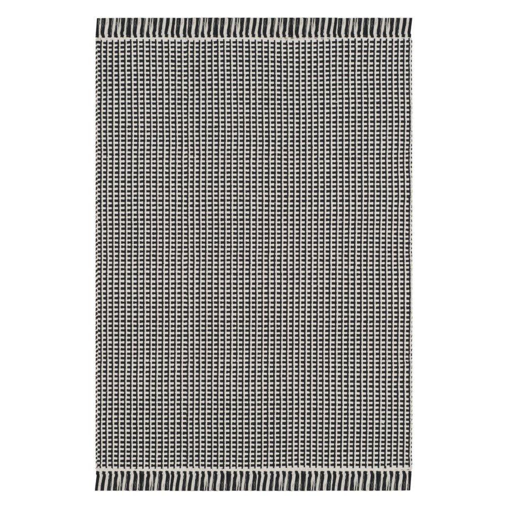 Montauk MTK340 Hand Woven Indoor Area Rug - Ivory/Black - 8'x10' - Safavieh