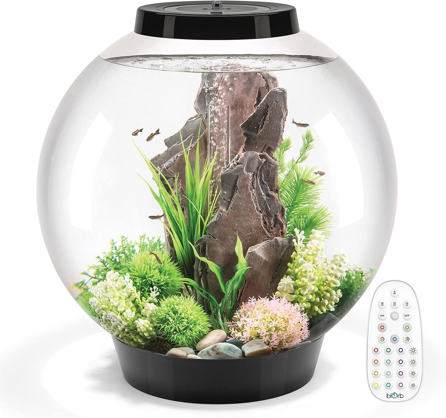 biOrb CLASSIC 60 16 Gallon Round Aquarium Tank with MCR Light