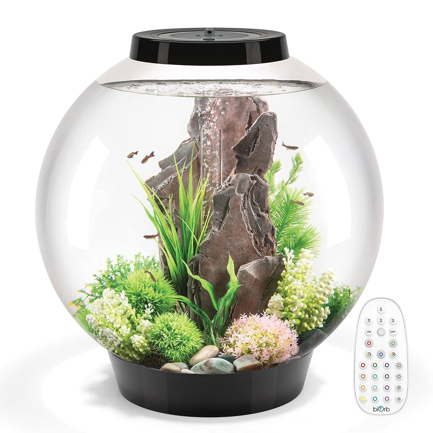 biOrb CLASSIC 60 16 Gallon Round Aquarium Tank with MCR Light