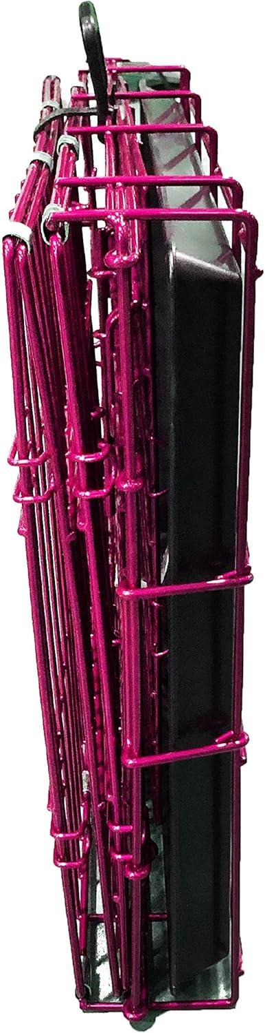 Pet Expressions 36 Inch Pink Colored Metal Wire Dog Crate - Available in Various Sizes and Colors