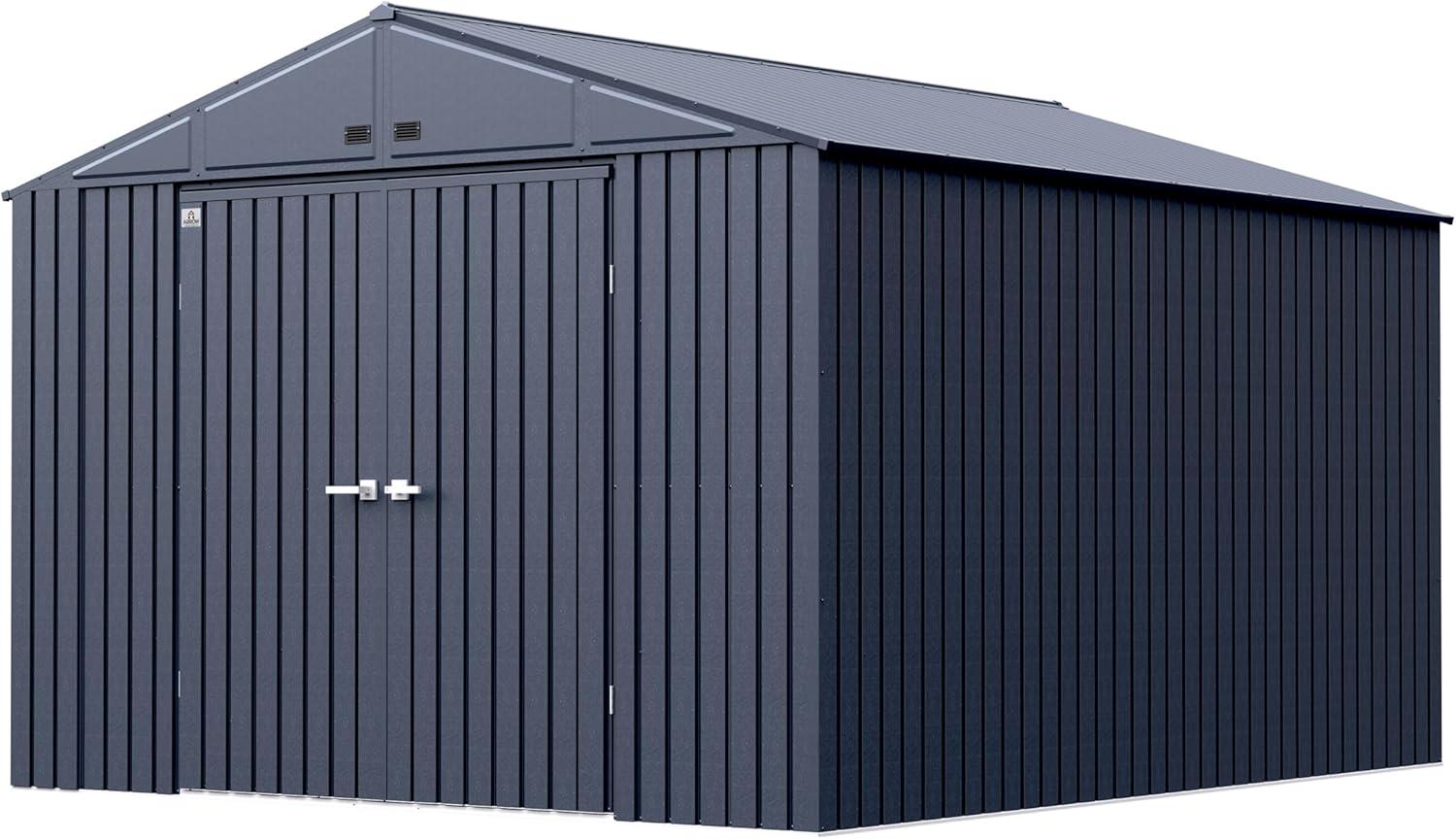 Arrow Arrow Elite 10 ft. W x 12 ft. D Galvanized Steel Storage Shed