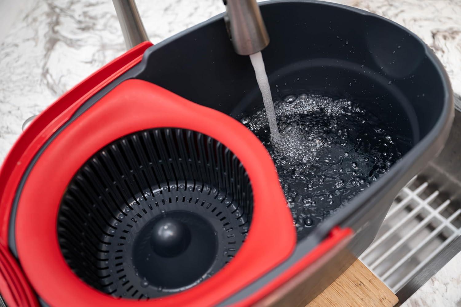 O-Cedar EasyWring Spin Mop and Bucket System