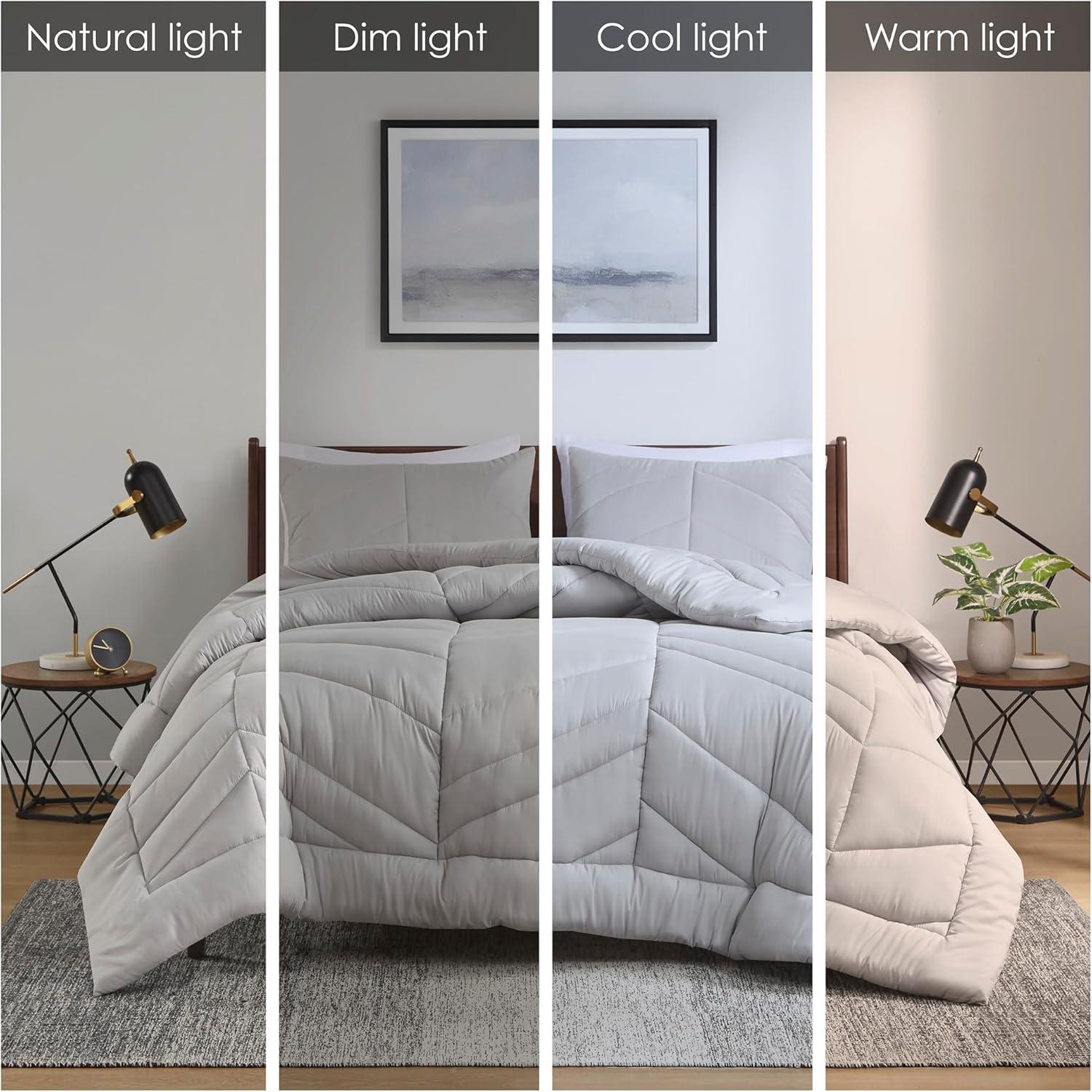 Intelligent Design Remy Quilted Chevron Comforter Set