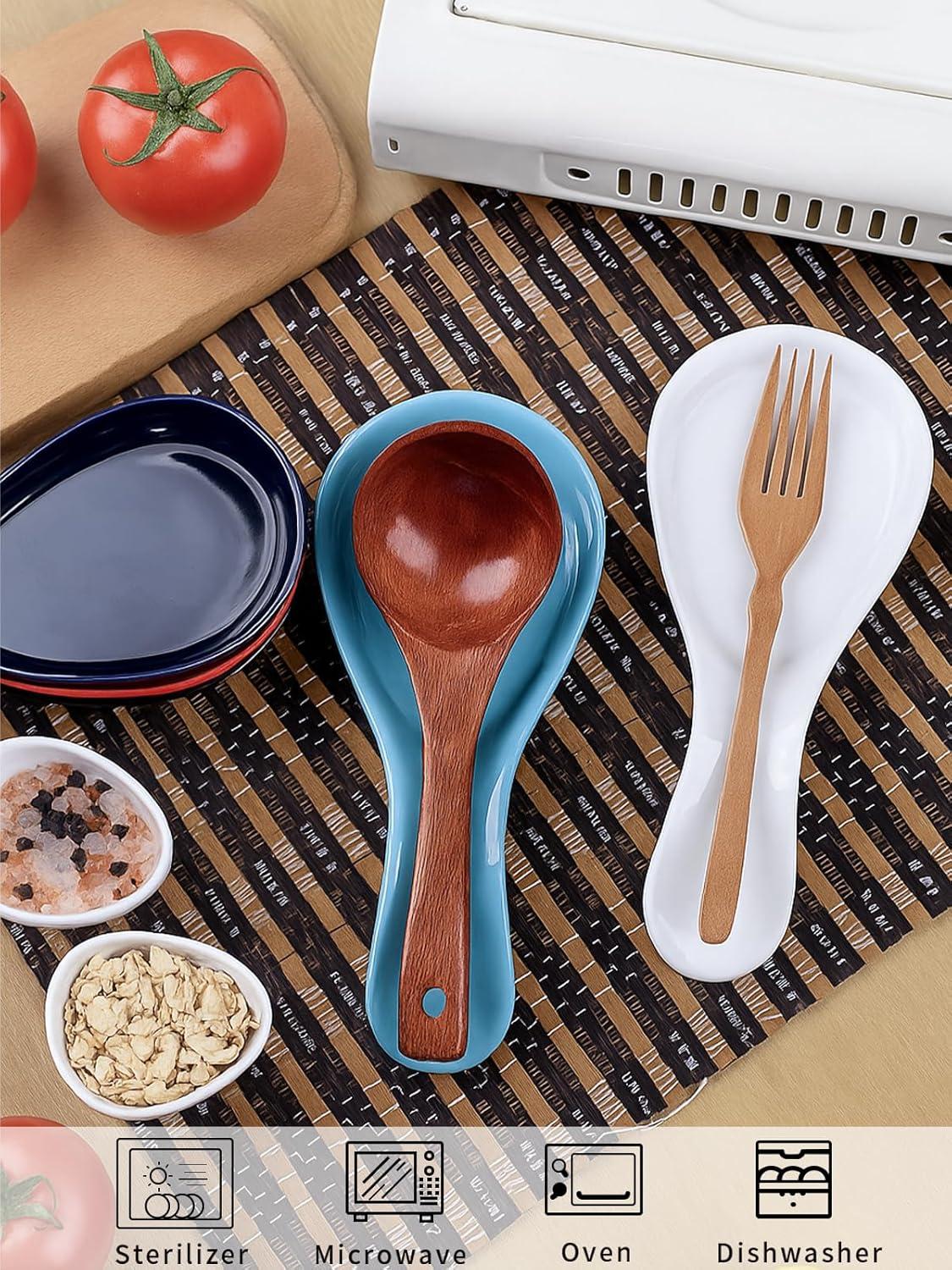 Red Barrel Studio® Newmont Ceramic / Porcelain Oval Spoon Rest