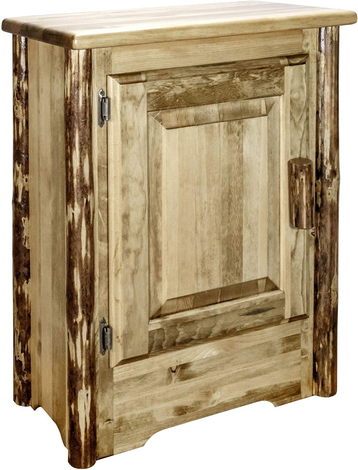 Glacier Country Collection Accent Cabinet, Left Hinged - 23 x 19 x 10 in.