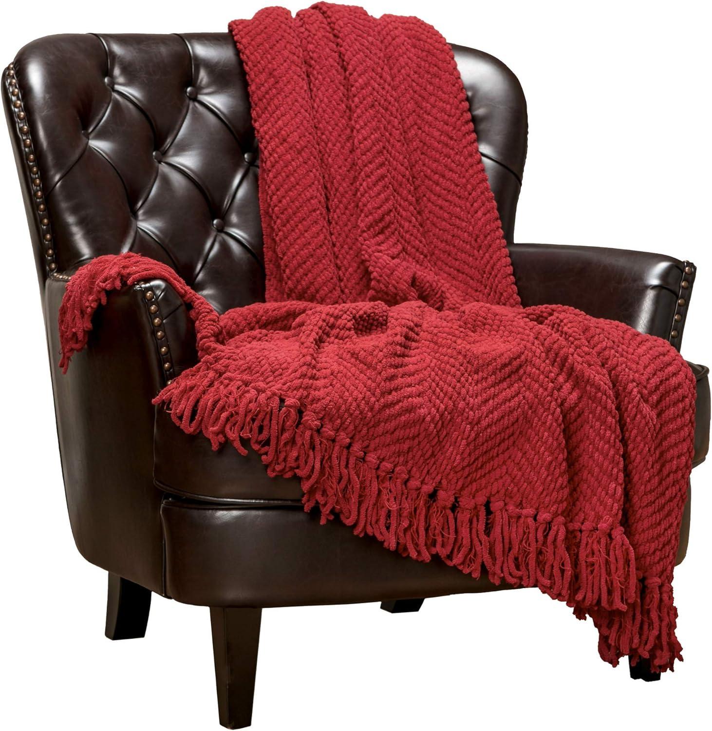 Chanasya Textured Knitted Throw