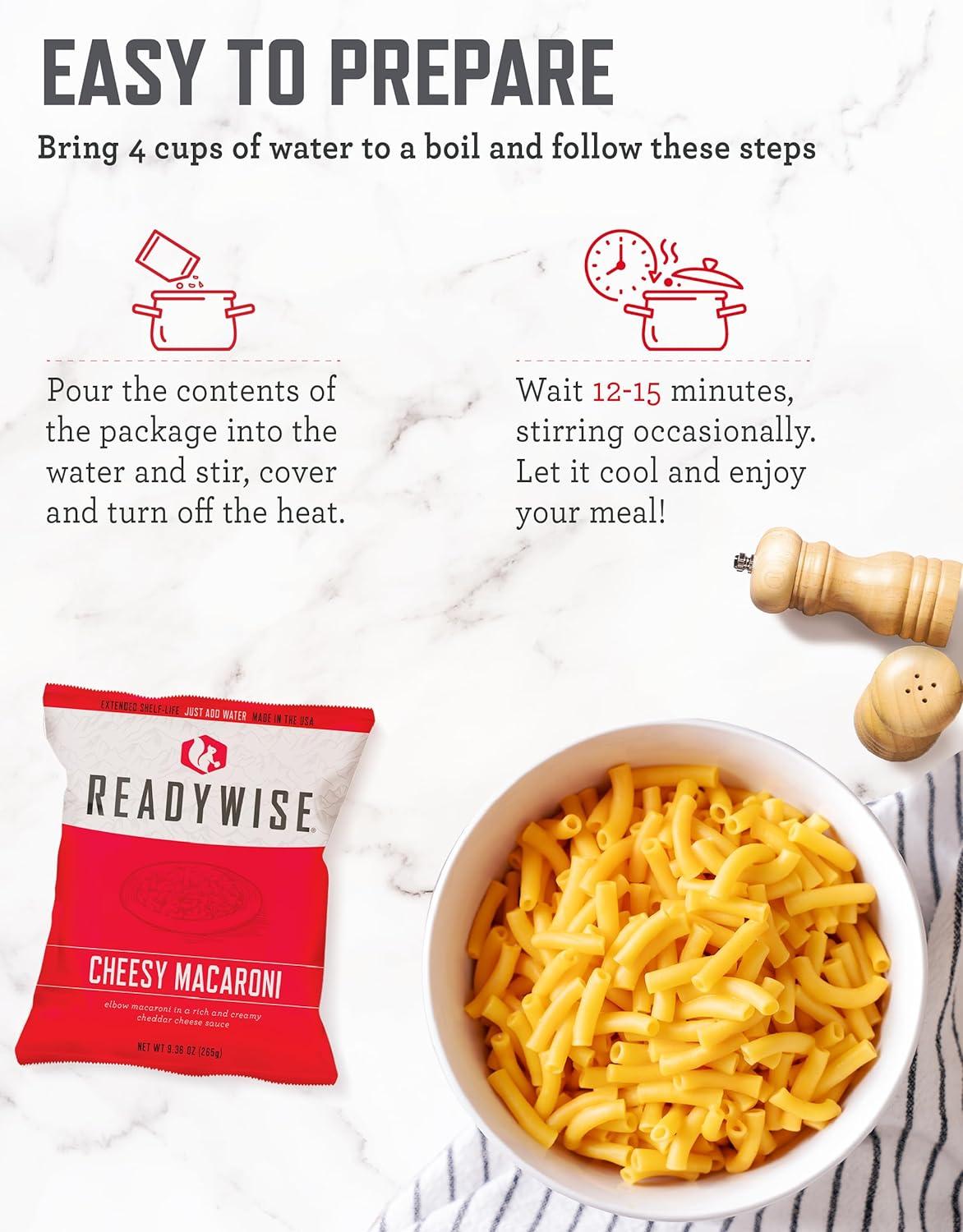 ReadyWise RW10-014 9.75 x 11.75 x 14.75 in. 14 Day Emergency Food Bucket