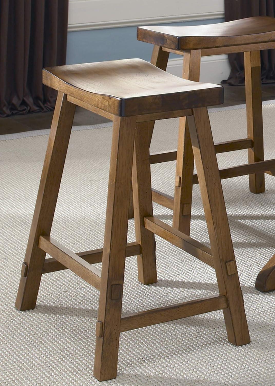 Creations Multi 30 Inch Sawhorse Stool - Tobacco (RTA)