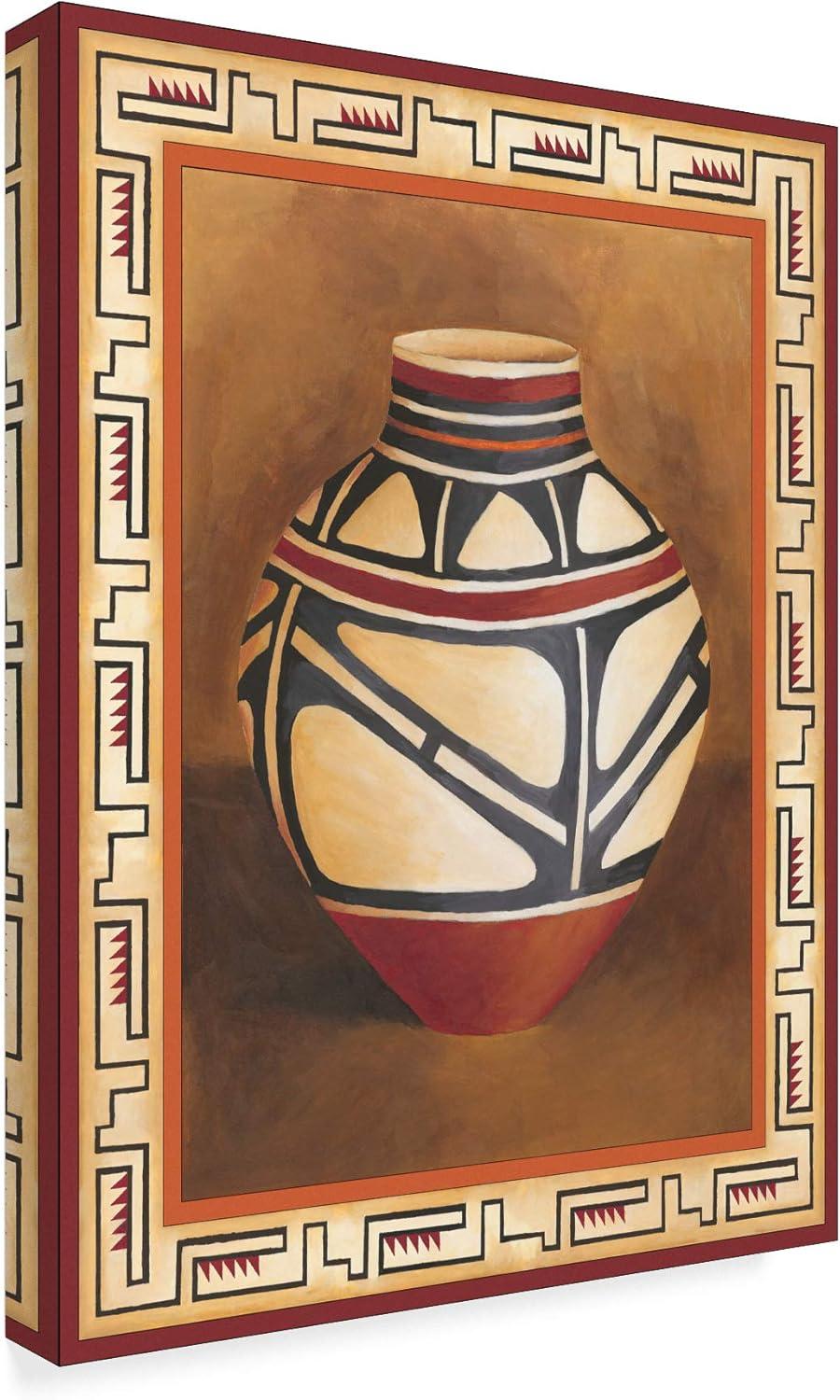 Trademark Fine Art -Chariklia Zarris 'Southwest Pottery I' Canvas Art