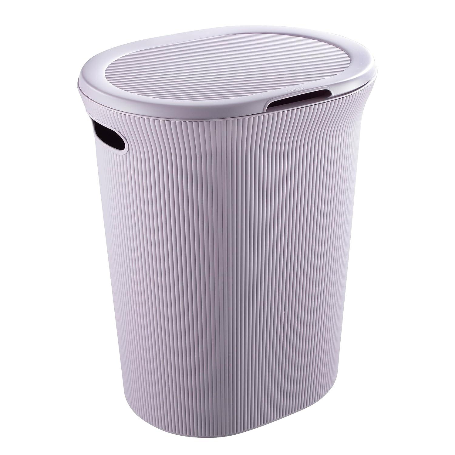 Superio Ribbed Laundry Hamper and Laundry Basket