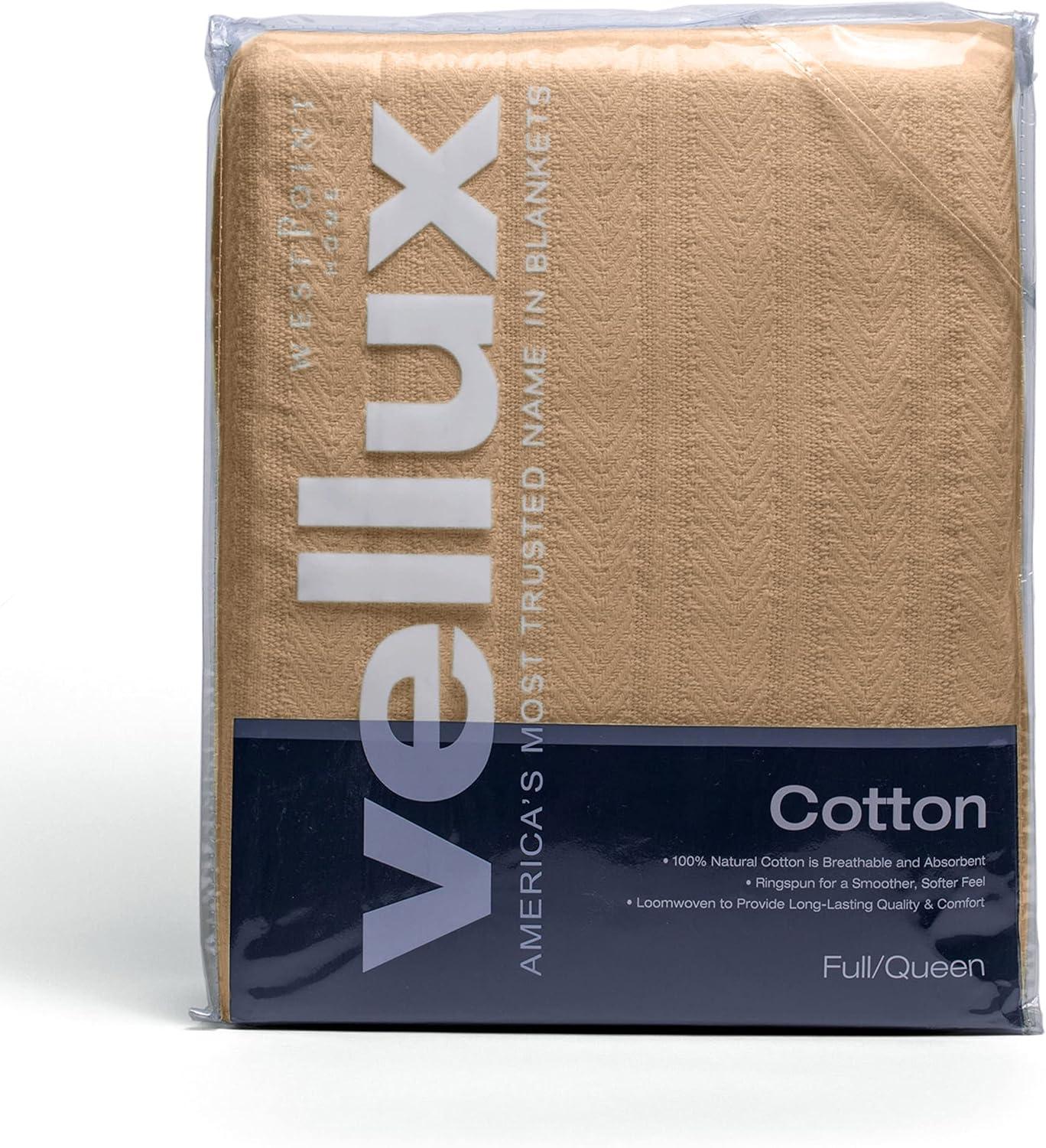 Twin Tan Cotton Fleece Sherpa Blanket