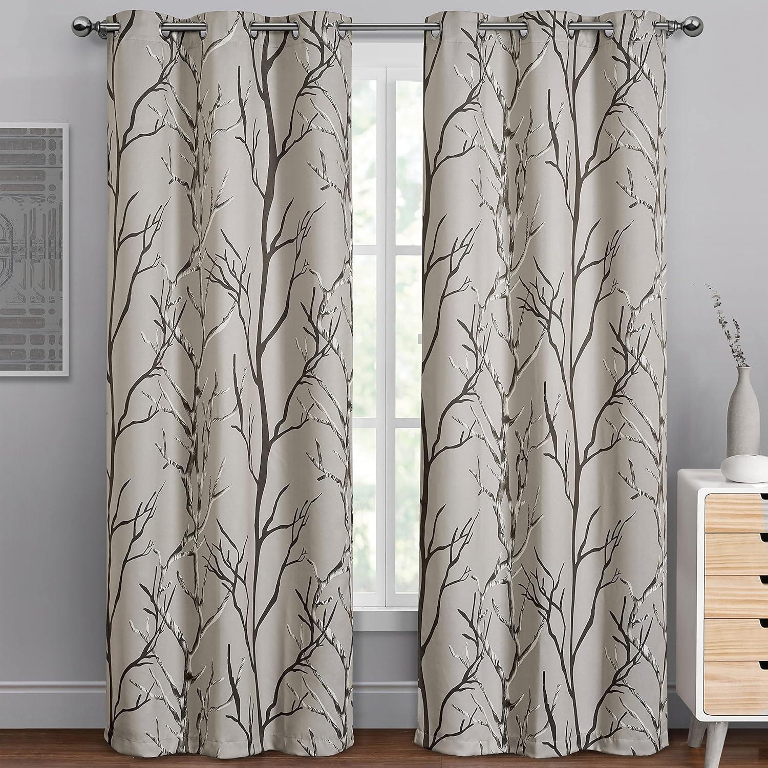 VCNY Kingdom Branch Blackout Curtain Panel