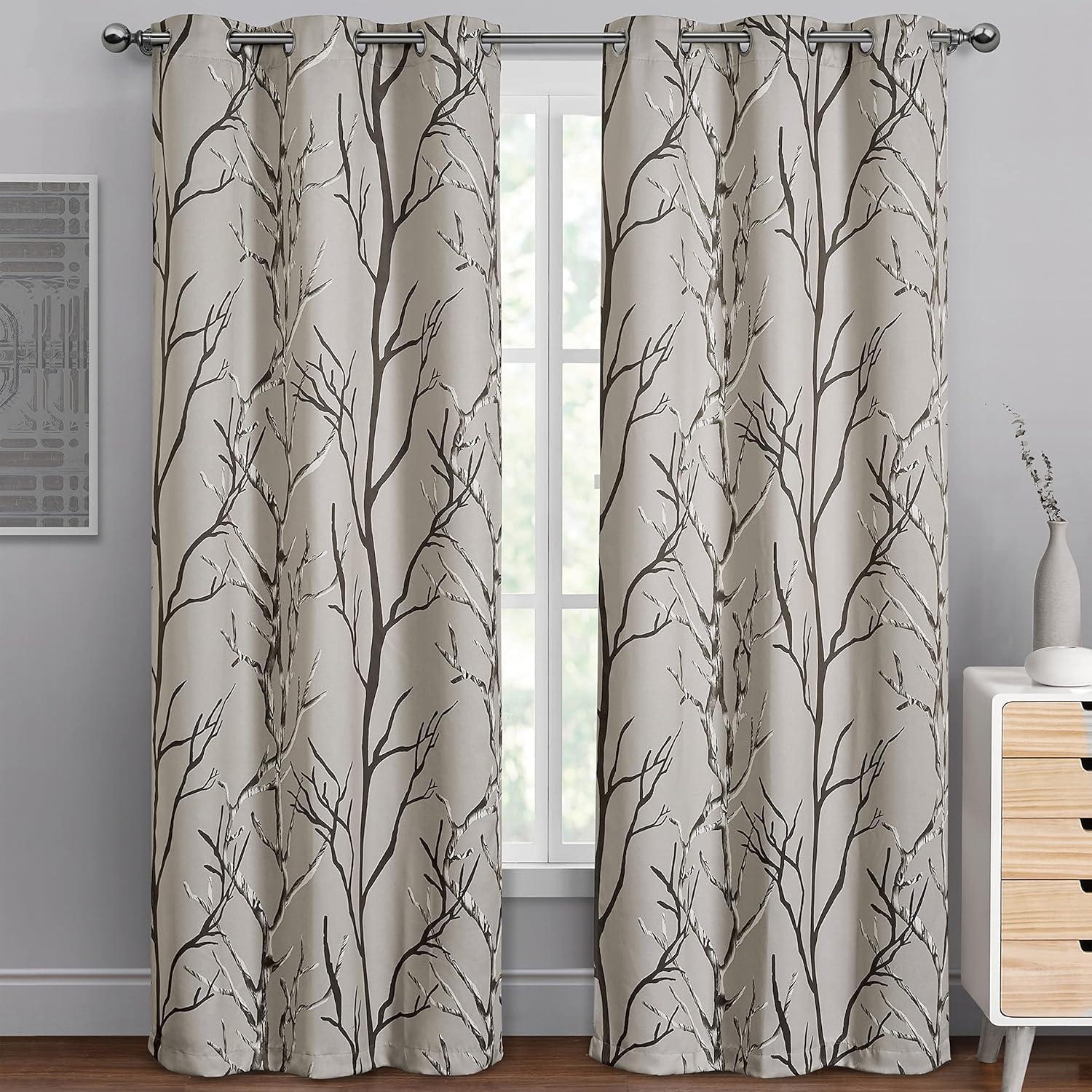 VCNY Kingdom Branch Blackout Curtain Panel