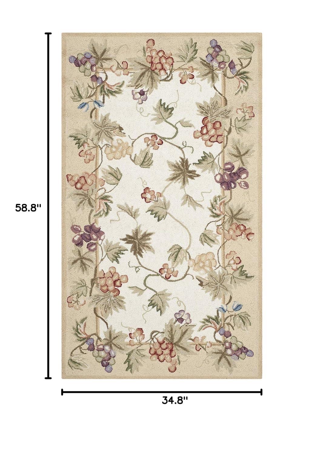 Chelsea HK116 Handmade Accent Rug - 2'9"x4'9" - Ivory - Safavieh
