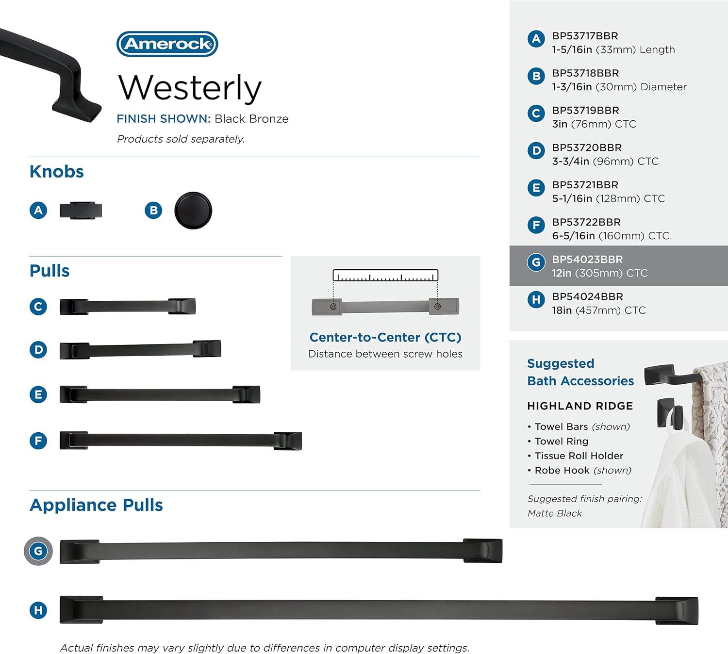 Westerly Appliance Pull