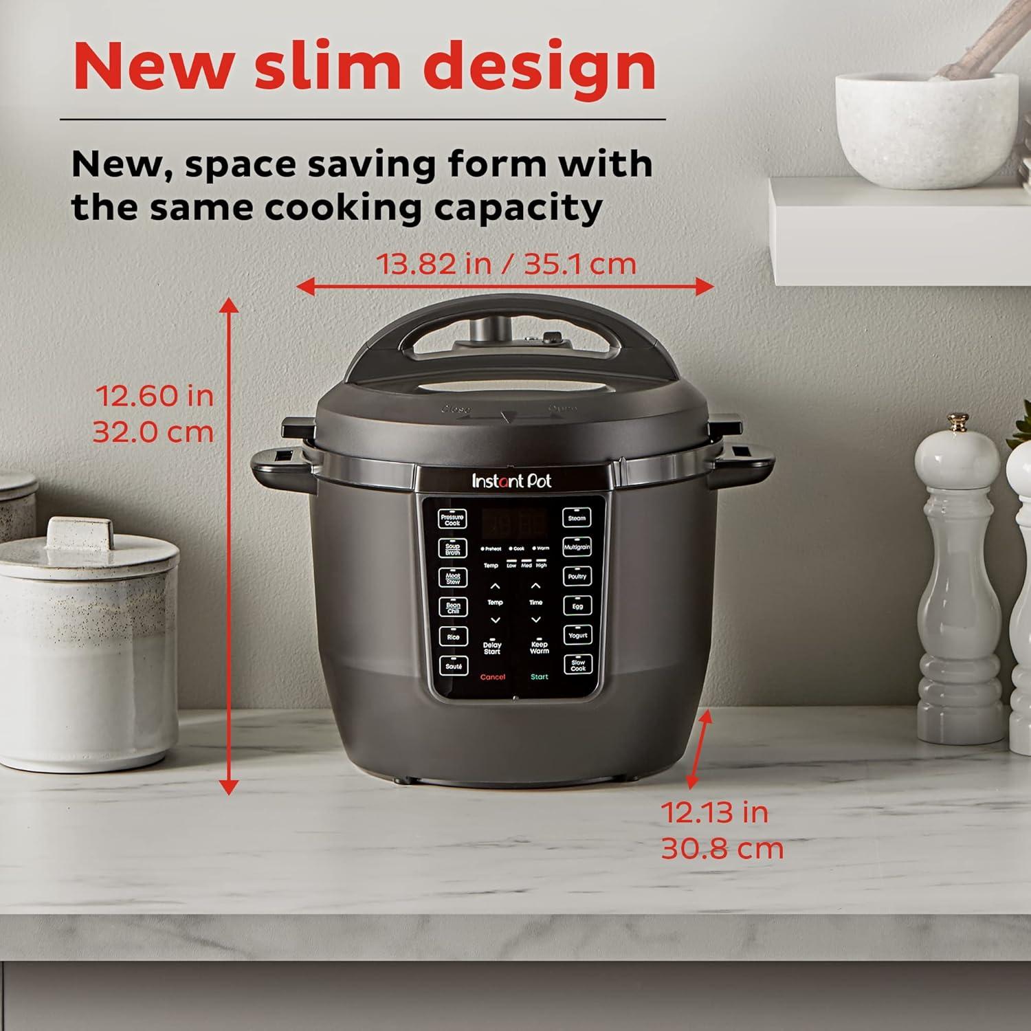 Instant Pot RIO 6qt 7-in-1 Electric Pressure Cooker & Multi-Cooker: Instapot, Slow & Rice Cooker, Stainless Steel